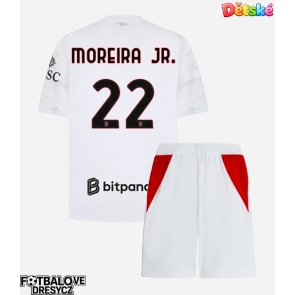 AC Milan Diego Moreira #22 Dětské Venkovní dres komplet 2026-27 Krátký Rukáv (+ trenýrky)